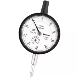 1 PCS  MITUTOYO 2046A DIAL INDICATOR 0-10MM *0.01MM REPLACE 2046S