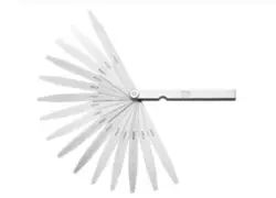 MITUTOYO 184-304S  THICKNESS GAGE   FEELER GAGE  0.05- 1MM  20 LEAVES