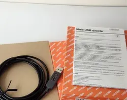 1 PCS  MITUTOYO   06AFM380G  USB INPUT TOOL DATA CABLE