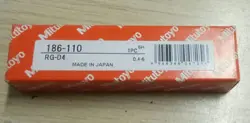 1 PCS  MITUTOYO 186-110 0.4-6MM  RADIUS GAUGE