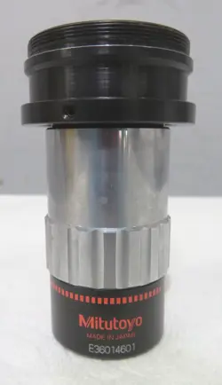 C197327 MITUTOYO M PLAN NIR 5X/0.14 NEAR INFRARED MICROSCOPE OBJECTIVE ∞/0 F=200