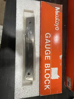 MITUTOYO 611222-24 10” CALIBRATION INSPECTION GAGE BLOCK