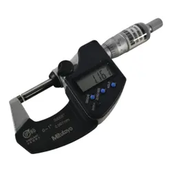 MITUTOYO 293-330 MICROMETER 0-1''/ 25.4MM- IP65 RATCHET STOP SPC