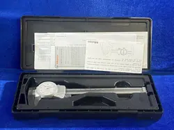 MITUTOYO SHOCK PROOF DIAL CALIPER 505-742 BRAZIL