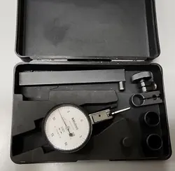 MITUTOYO 513-402-10T ~ 9D ~ TI-115TX HORIZONTAL TEST INDICATOR W/ ACCESSORIES