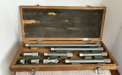 MITUTOYO TUBULAR INSIDE MICROMETER TOOL MAKER SET, 2”- 40” INCH.