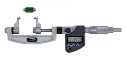 NEW MITUTOYO DIGITAL CALIPER TYPE OUTSIDE INSPECTION MICROMETER 1-2” / 0.0005