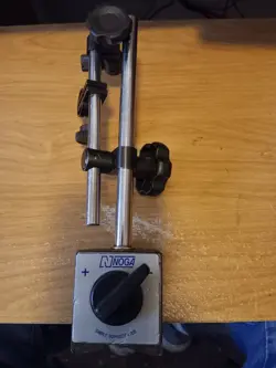 NOGA MAGNETIC BASE MITUTOYO FINE ADJUSTING ARM INDICATOR HOLDER