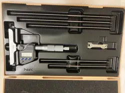 MITUTOYO 329-350-10 DIGITAL DEPTH MICROMETER 0-6