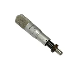 MITUTOYO OUTSIDE MICROMETER HEAD 0-1 IN TO .001 IN RANGE MADE IN JAPAN