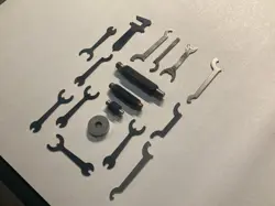 MACHINIST TOOLS LOT MITUTOYO MICROMETER STANDARD B&S NSK SPANNER WRENCHES