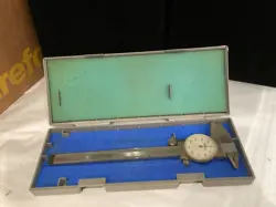 ORIGINAL CASE AUTHENTIC MITUTOYO 505-637-50 PRECISION MACHINIST CALIPER TOOL NR