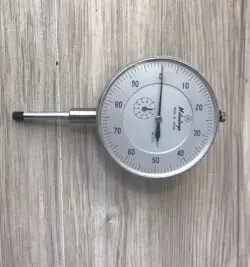 VINTAGE MITUTOYO NO. 3416 LARGE FACE DIAL INDICATOR .001