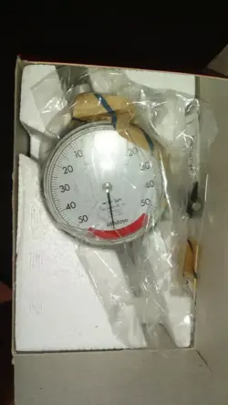 MITUTOYO DIAL INDICATOR 2900-72 1UM NEW NEVER USED ORIGINAL WITH INVOICE