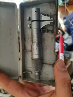 MITUTOYO 5-25MM INSIDE MICROMETER WITH INVOICE