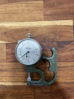 MITUTOYO DIAL THICKNESS GAUGE NO. 7300 .001