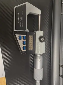 MITUTOYO 0-1 DIGITAL MICROMETER 293-701