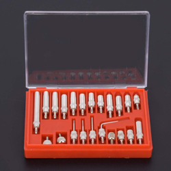 DICOR MITUTOYO GAUGE 22 PIECE DIAL INDICATOR WITH POINTED TIP, MEASURING POINT T