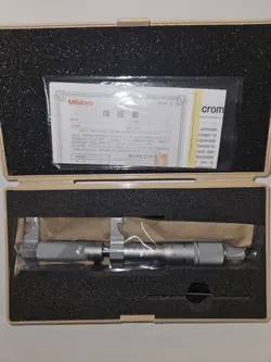 MITUTOYO CALIPER JAW INSIDE MICROMETER 145-188 75~100MM RANGE  0.01MM RESOLUTION