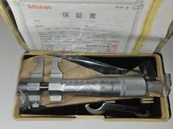 MITUTOYO CALIPER JAW INSIDE MICROMETER 145-186 25~50MM RANGE  0.01MM RESOLUTION