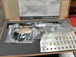 NEW MITUTOYO SCREW THREAD MICROMETER 126-125 