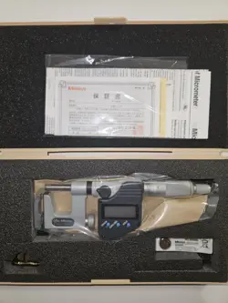 MITUTOYO 317-251 DIGITAL INTERCHANGEABLE ANVIL 0-25MM (0-1″) 0.001MM RESOLUTION