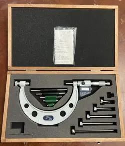 VINTAGE MITUTOYO 340-711-30 912014MICROMETER MANUAL #1052M SERIES #293- JAPAN