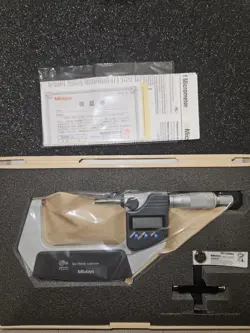 MITUTOYO 293-242 DIGIMATIC MICROMETER IP65 50-75MM (2-3″) 0.001MM RESOLUTION