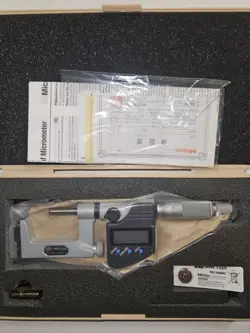 MITUTOYO 317-252 DIGITAL INTERCHANGEABLE ANVIL 25-50MM (1-2″) 0.001MM RESOLUTION