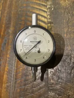 MITUTOYO DIAL INDICATOR NO.2802-70 .0001”X.025” RANGE