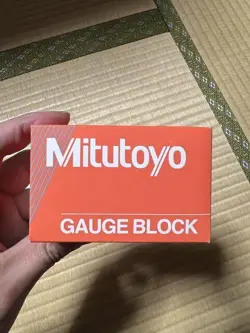 MITUTOYO GAUGE BLOCK 614672-02 20MM 24F JIS 0