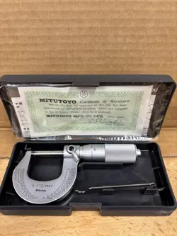 MITUTOYO MICROMETER 101-117 M225-1