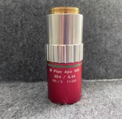 USED MITUTOYO M PLAN APO NIR 20X/0.40 NIR MICROSCOPE OBJECTIVE LENS