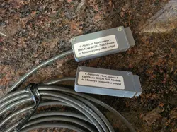 MIDWEST C-96500-06 FLEX CONNECT  DB9 MALE RS232  NULL MODEM TO 10  PINT MITUTOYO