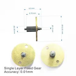 FIXED GEAR COMPATIBLE MITUTOYO DIAL CALIPER 0.01 MM WHEELS 0-6