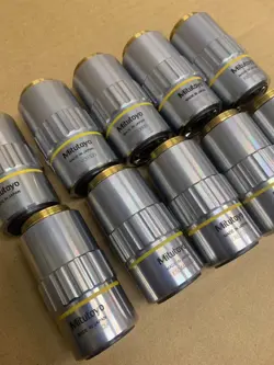 USED MITUTOYO M PLAN APO 5X/0.14 MICROSCOPE