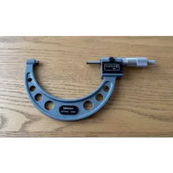 MITUTOYO COUNT MICROMETER MEASURING RANGE:100-125MM VG COND LIMITED FROM JAPAN