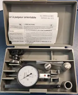 MITUTOYO DIAL INDICATOR 513-402T, 0.0005