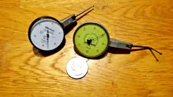 FEDERAL TESTMASTER .0005” LT-11 TEST INDICATOR & MITUTOYO 513-412. LOCZZ
