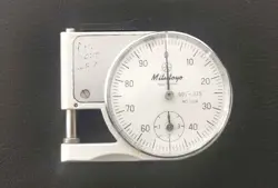GENUINE MITUTOYO 7308 POCKET THICKNESS GAUGE 0.001”-0.375” (EXCEL. WORKING CON)