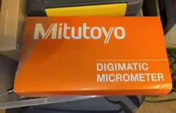 MITUTOYO DEPTH MICROMETER 329-250-30 DMC100-150MX WITH 6 RODS