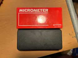 MITUTOYO MICROMETER .0001 M120 0-1
