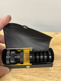 MITUTOYO 183 POCKET COMPARATOR 7X MAGNIFICATION WITH 6 RETICLES