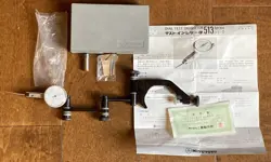MITUTOYO TEST INDICATOR 513-212 .0005-.30 W/INDICOL UNIVERSAL INDICATOR ADAPTER