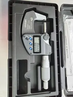 MITUTOYO DIGMATIC MICROMETER #293-340-30 RATCHET STOP 0-1