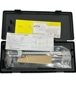 MITUTOYO DIGITAL CALIPER DIGIMATICCD-P20S 0-200MM 500-703-20 WITH CASE UNUSED 