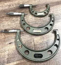 SET OF 3 MITUTOYO 2