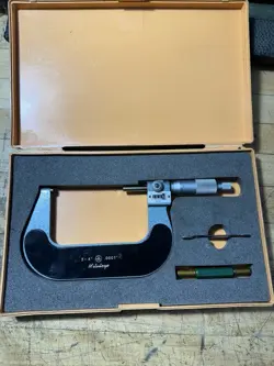 MITUTOYO NO. 193-214 MICROMETER 3-4 .0001