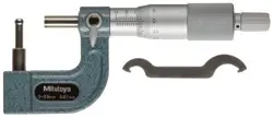 MITUTOYO 115-315 TUBE MICROMETER CYLINDRICAL ANVIL  RATCHET STOP 0-25MM