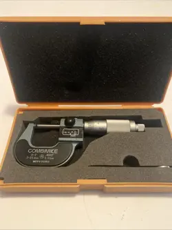 MITUTOYO COMBIMICE INCH-METRIC , NO. 159-211 N GREAT TO LEARN METRIC MICROMETER